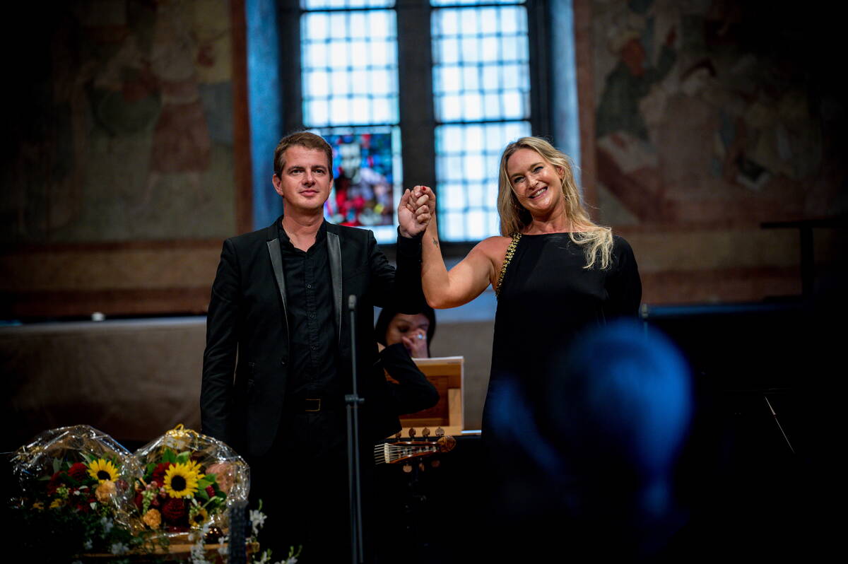 Céline Scheen, Philippe Jaroussky, L’Arpeggiata, Christina Pluhar, Kirche Saanen