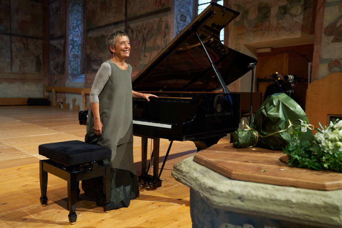 Maria João Pires, Kirche Saanen 