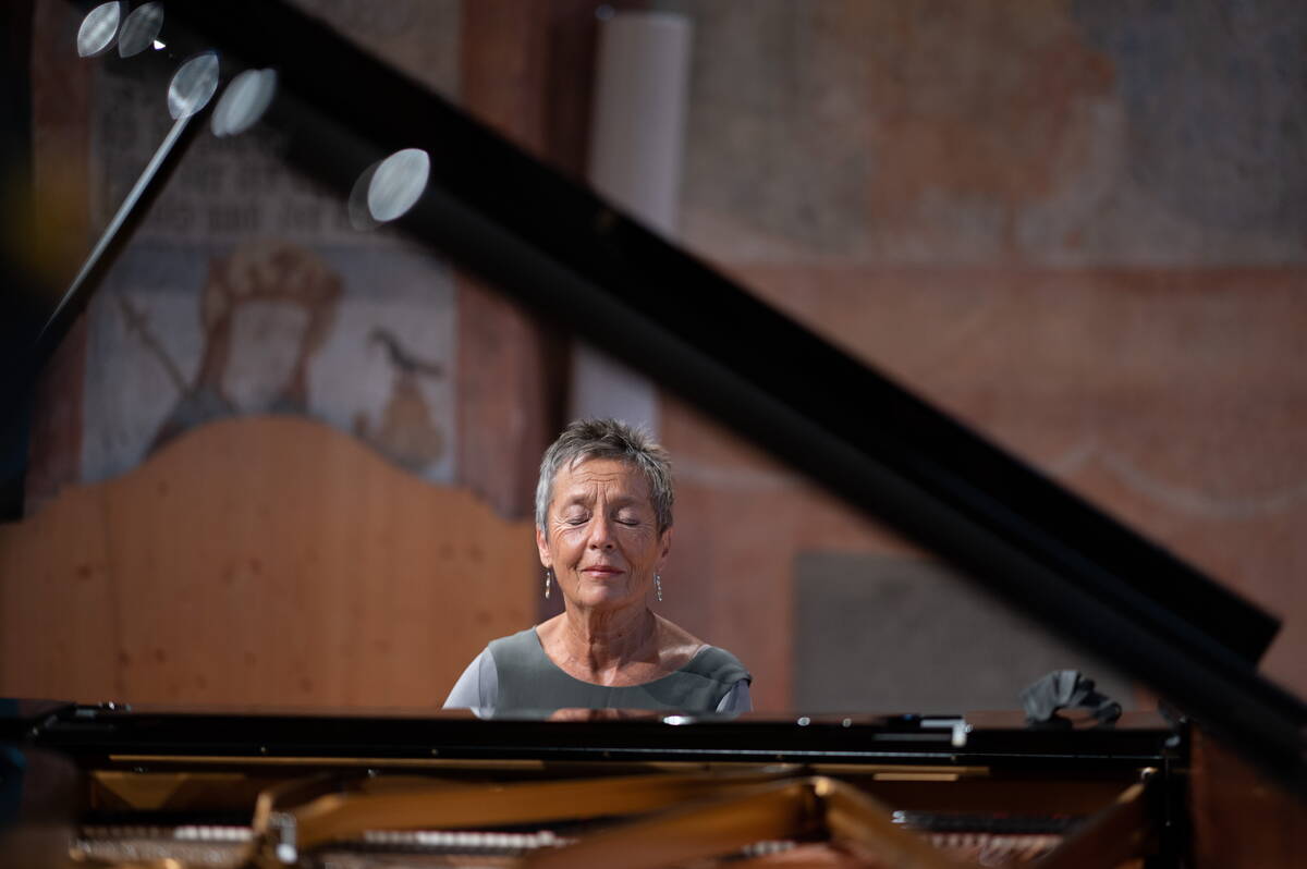 Maria João Pires, Kirche Saanen