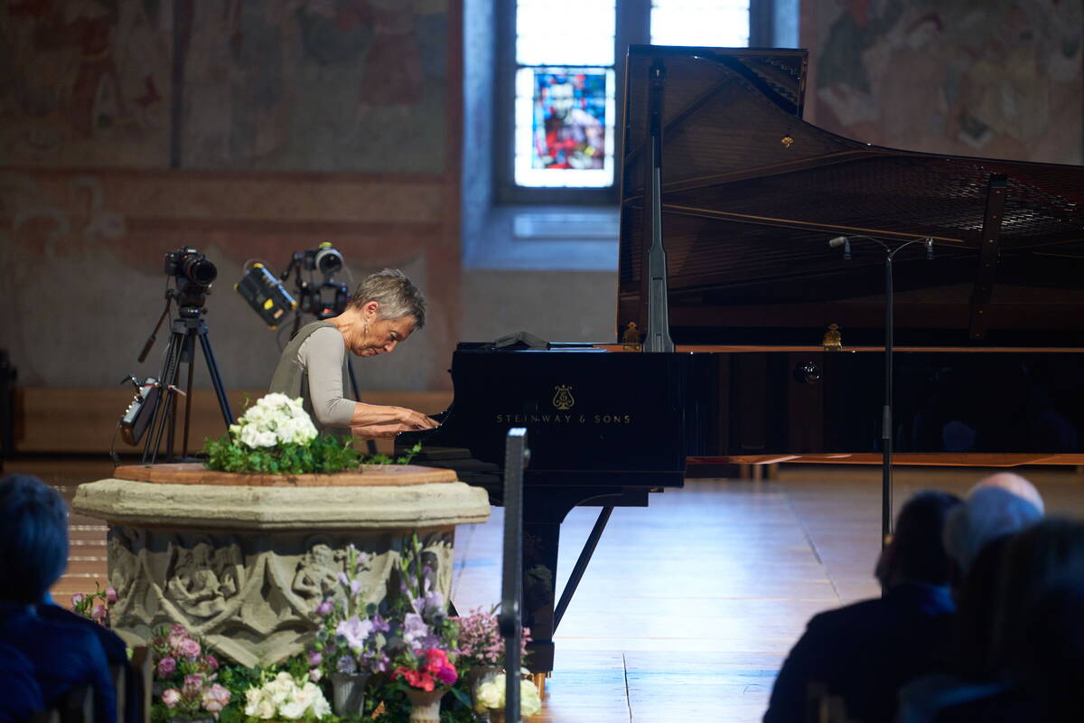 Maria João Pires, Kirche Saanen