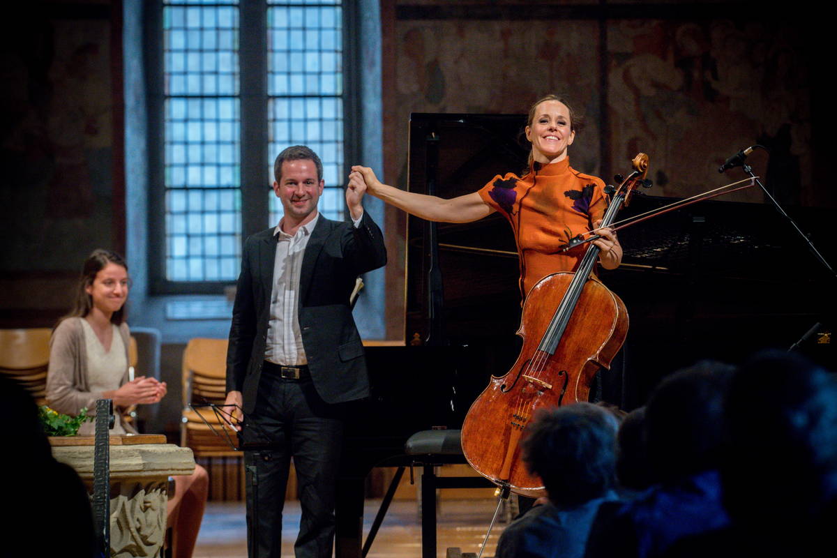 Sol Gabetta and Bertrand Chamayou © Raphaël Faux