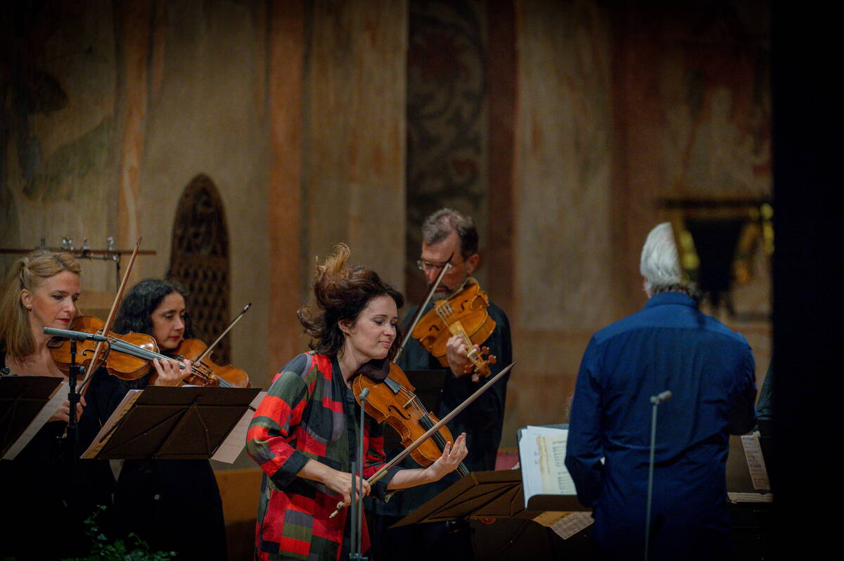 Patricia Kopatchinskaja, Il Giardino Armonico, Giovanni Antonini, Kirche Saanen