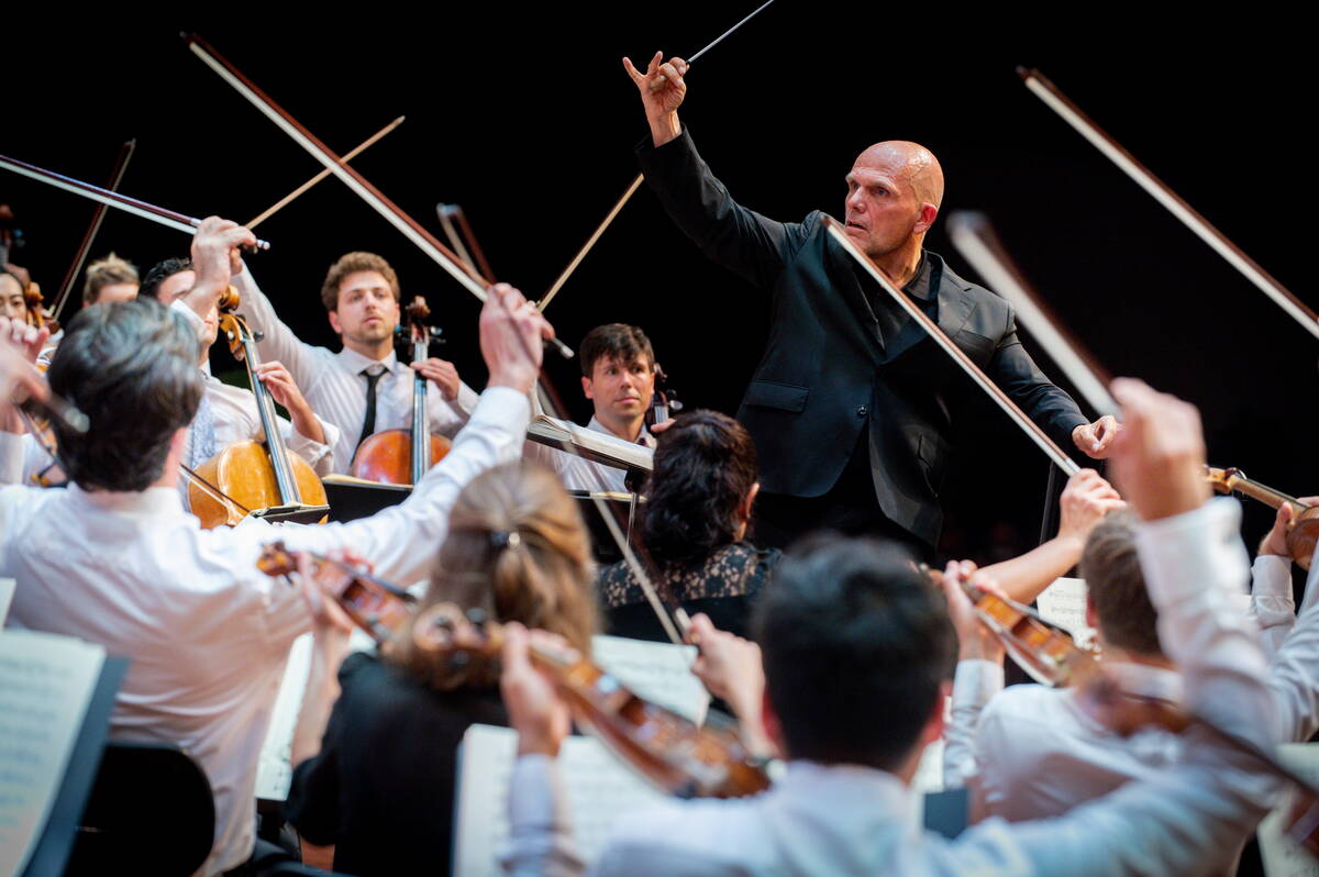 Jaap van Zweden, Gstaad Festival Orchestra, Festival-Zelt Gstaad