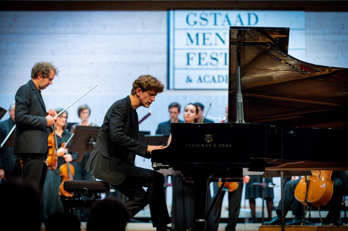 Jan Lisiecki, Kammerorchester Basel, Festival-Zelt Gstaad