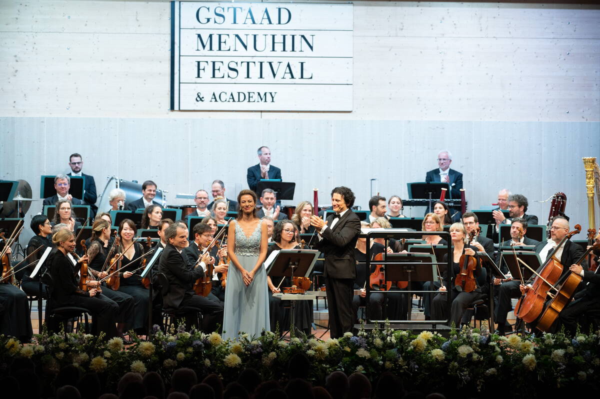 Chen Reiss, hr-Sinfonieorchester Frankfurt, Alain Altinoglu, Festival-Zelt Gstaad