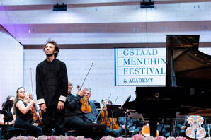 Zoom: Alexandre Kantorow, Valery Gergiev, Mariinsky Orchester St. Petersburg, Festival-Zelt Gstaad 