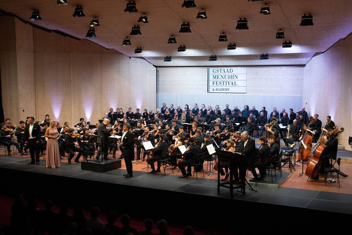 Fidelio, Gstaad Festival Orchestra, Jaap van Zweden, Festival-Zelt Gstaad
