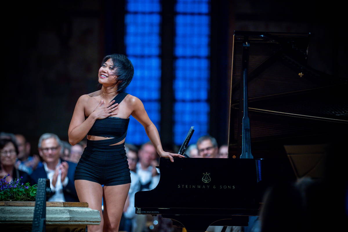 Andreas Ottensamer and Yuja Wang © Raphaël Faux