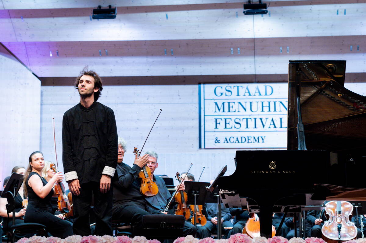 Alexandre Kantorow, Valery Gergiev, Mariinsky Orchester St. Petersburg, Festival-Zelt Gstaad